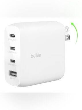 Belkin BoostCharge Pro 4-Port Charger Block - NEW